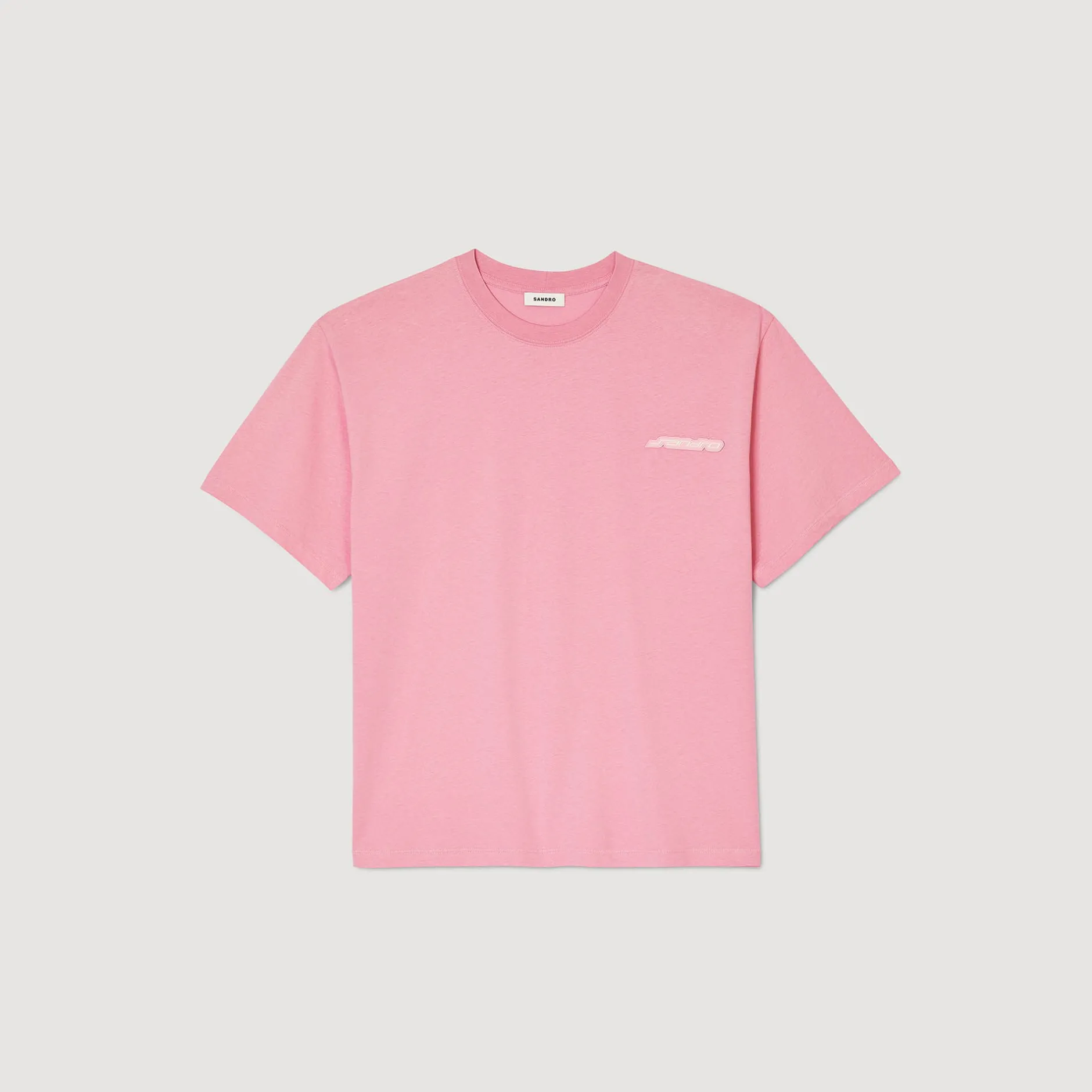 Homme SANDRO Tee-shirt En Coton