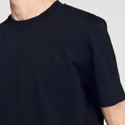 Homme SANDRO Tee-shirt En Coton
