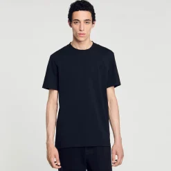 Homme SANDRO Tee-shirt En Coton