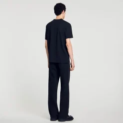 Homme SANDRO Tee-shirt En Coton