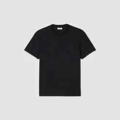Homme SANDRO Tee-shirt En Coton