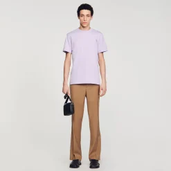Homme SANDRO Tee-shirt En Coton