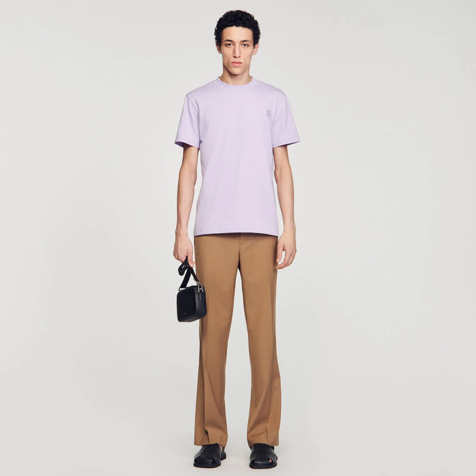 Homme SANDRO Tee-shirt En Coton