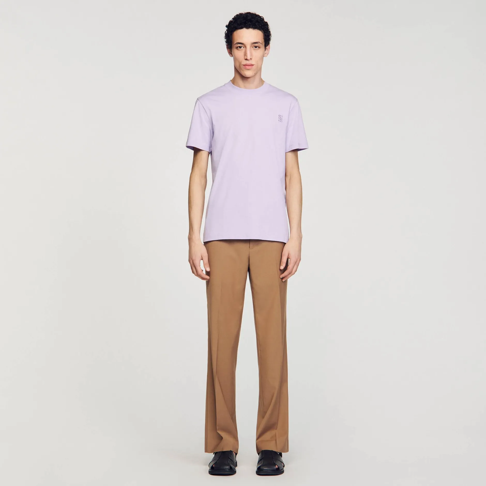 Homme SANDRO Tee-shirt En Coton