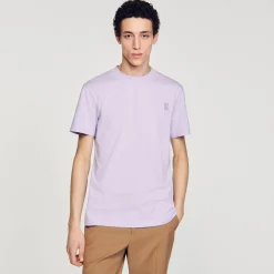 Homme SANDRO Tee-shirt En Coton