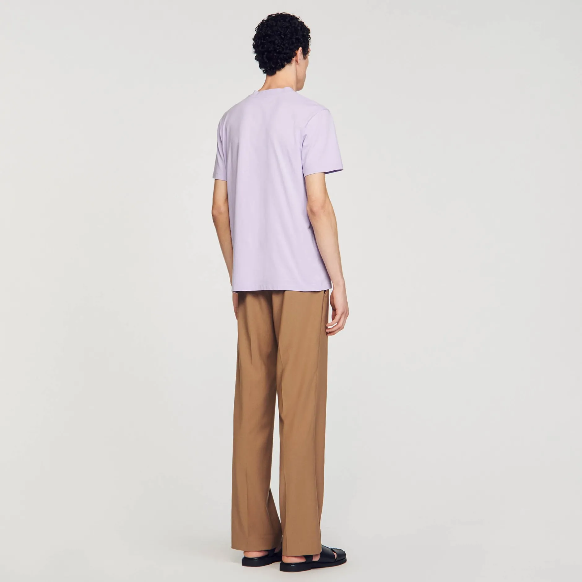 Homme SANDRO Tee-shirt En Coton