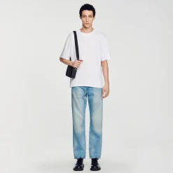 Homme SANDRO Tee-shirt Oversize