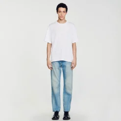 Homme SANDRO Tee-shirt Oversize