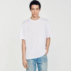 Homme SANDRO Tee-shirt Oversize