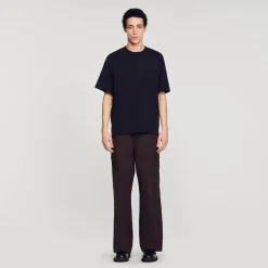 Homme SANDRO Tee-shirt Oversize