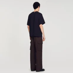 Homme SANDRO Tee-shirt Oversize