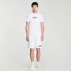 Homme SANDRO Tee-shirt Wild Animals