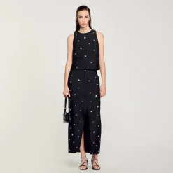 Femme SANDRO Top à Strass