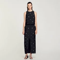 Femme SANDRO Top à Strass