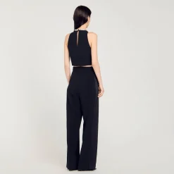 Femme SANDRO Top Court à Strass