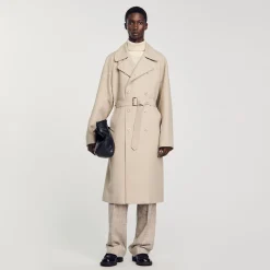 Homme SANDRO Trench Long