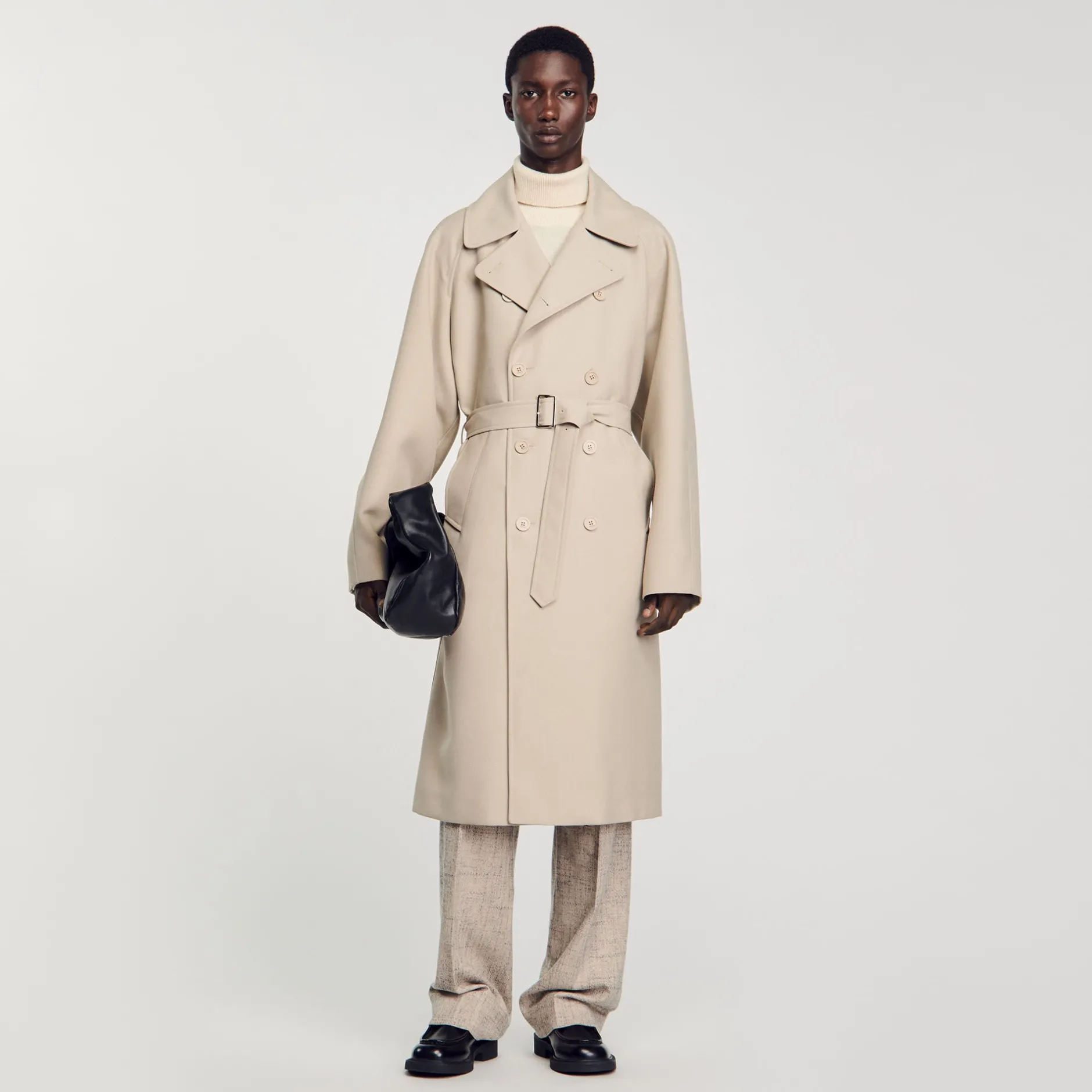 Homme SANDRO Trench Long