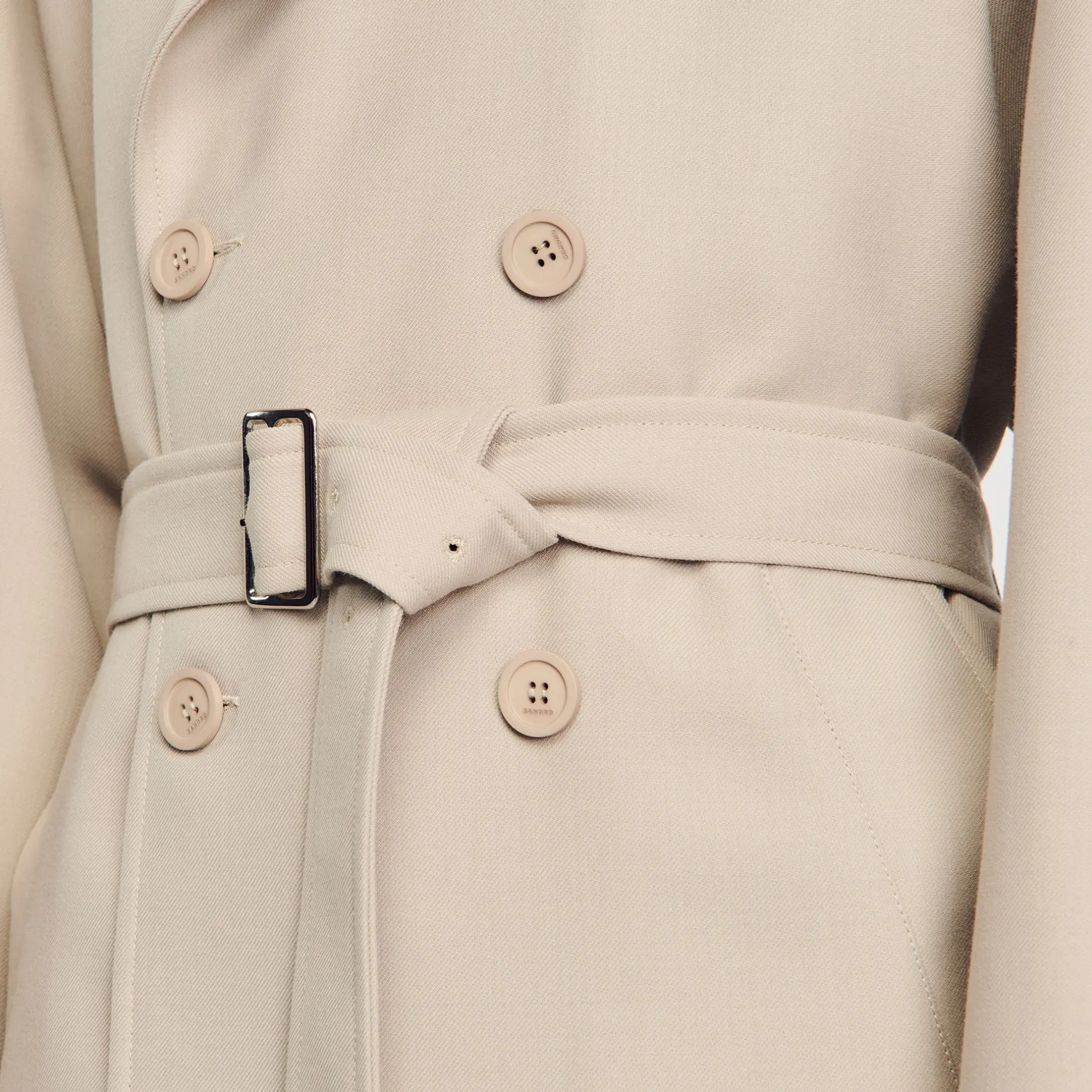 Homme SANDRO Trench Long