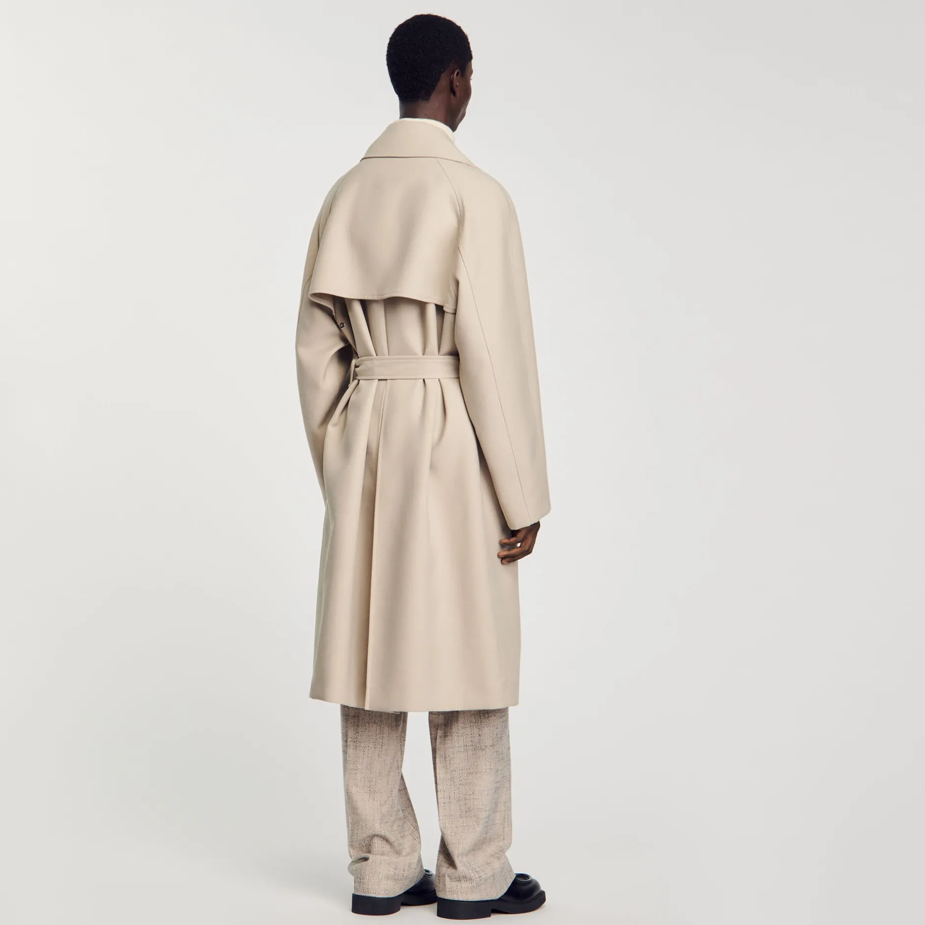 Homme SANDRO Trench Long