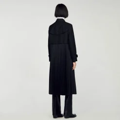 Femme SANDRO Trench Plissé