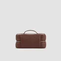 Homme SANDRO Trousse De Toilette En Toile Grainée