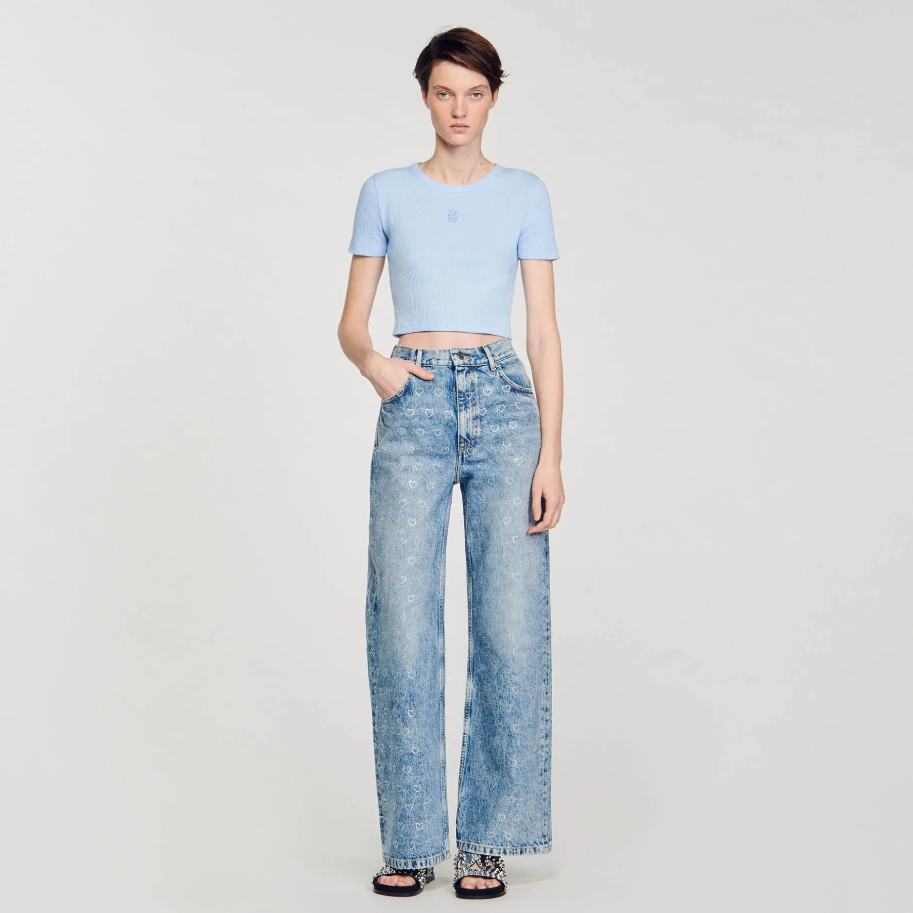 Femme SANDRO T-shirt Court