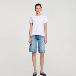 Femme SANDRO T-shirt Double S