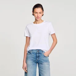 Femme SANDRO T-shirt Double S