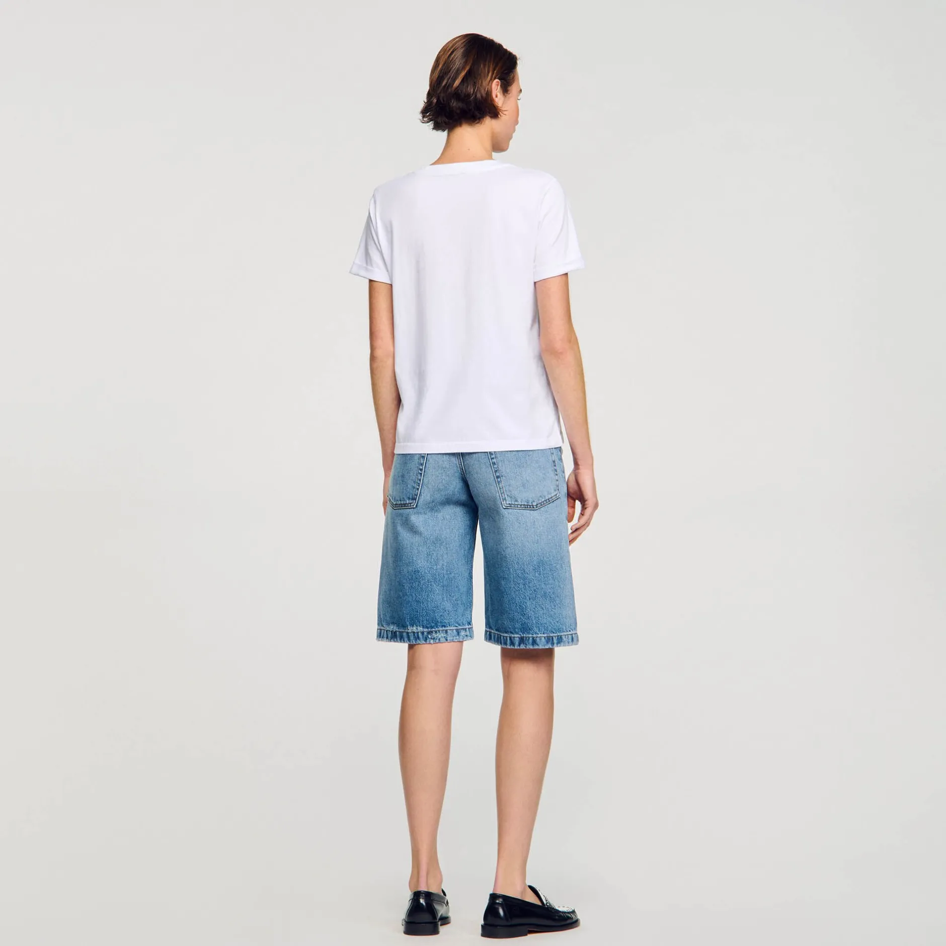 Femme SANDRO T-shirt Double S