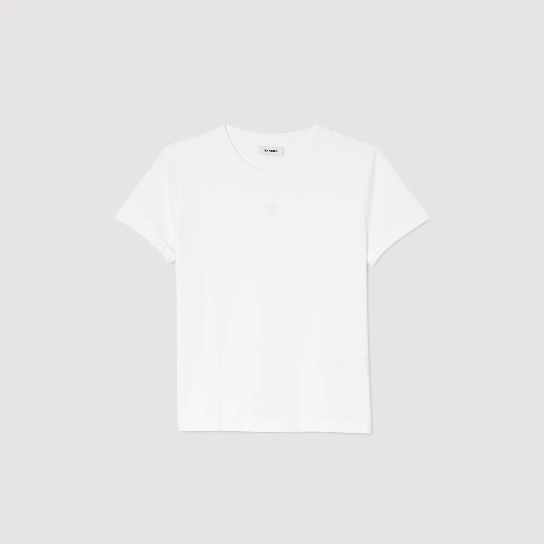 Femme SANDRO T-shirt Double S