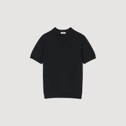 Homme SANDRO T-shirt En Maille