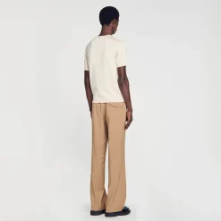 Homme SANDRO T-shirt En Maille
