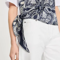 Femme SANDRO T-shirt Foulard