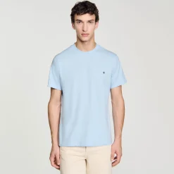 Homme SANDRO T-shirt Patch Square Cross