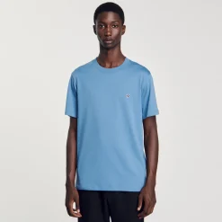 Homme SANDRO T-shirt Patch Square Cross