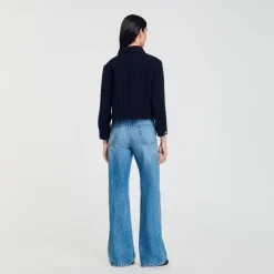 Femme SANDRO Veste Courte En Tweed