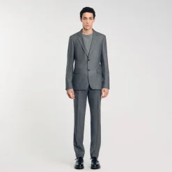 Homme SANDRO Veste De Costume