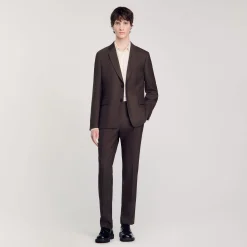 Homme SANDRO Veste De Costume