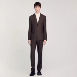 Homme SANDRO Veste De Costume