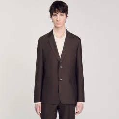 Homme SANDRO Veste De Costume