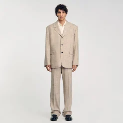 Homme SANDRO Veste De Costume