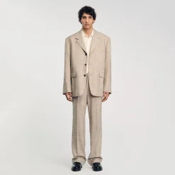 Homme SANDRO Veste De Costume