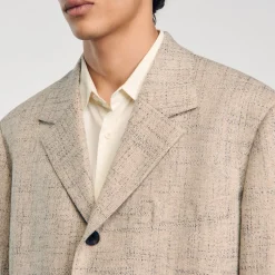 Homme SANDRO Veste De Costume