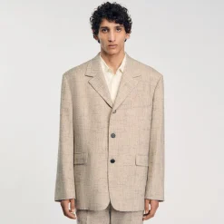Homme SANDRO Veste De Costume