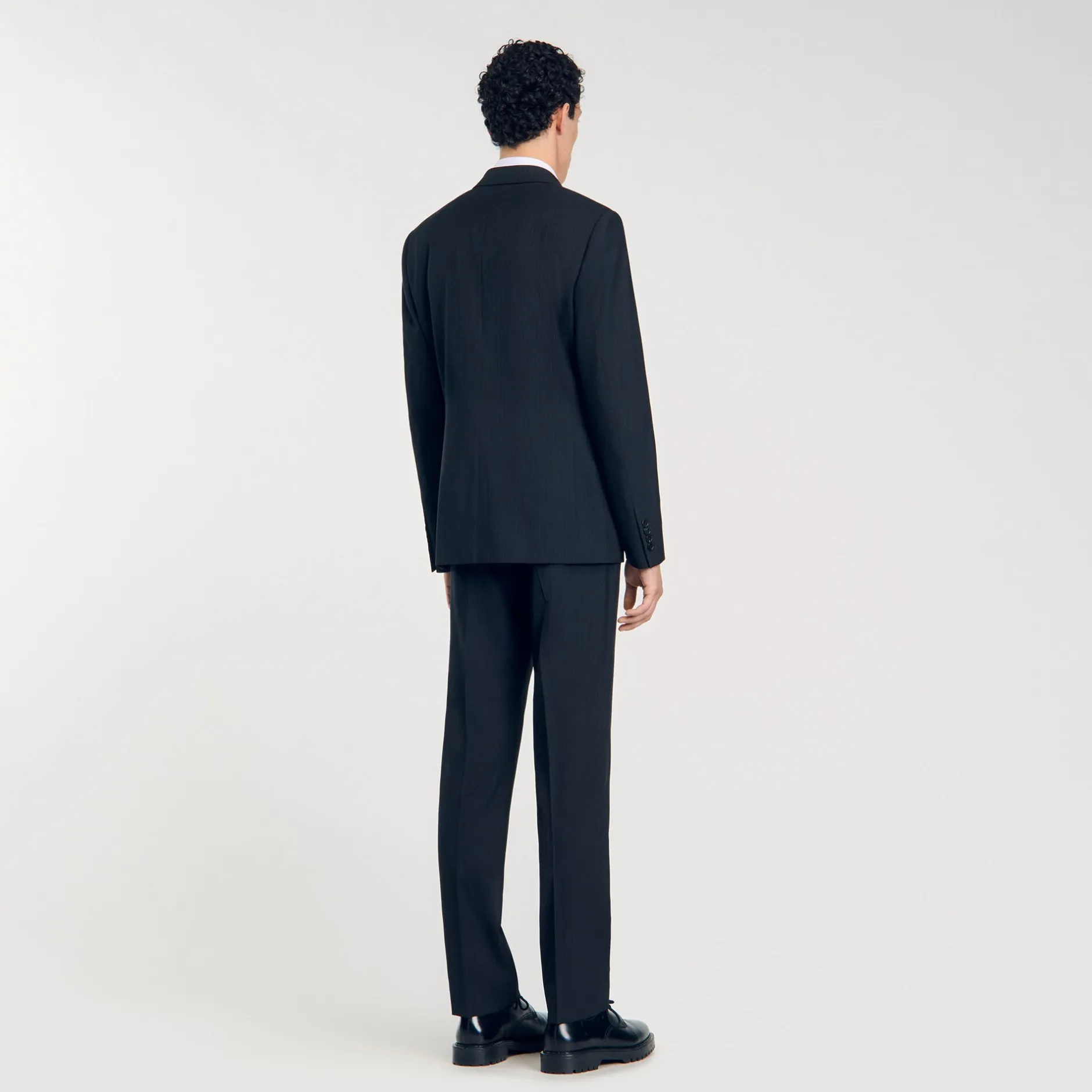 Homme SANDRO Veste De Costume à Rayures