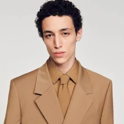 Homme SANDRO Veste De Costume Croisée