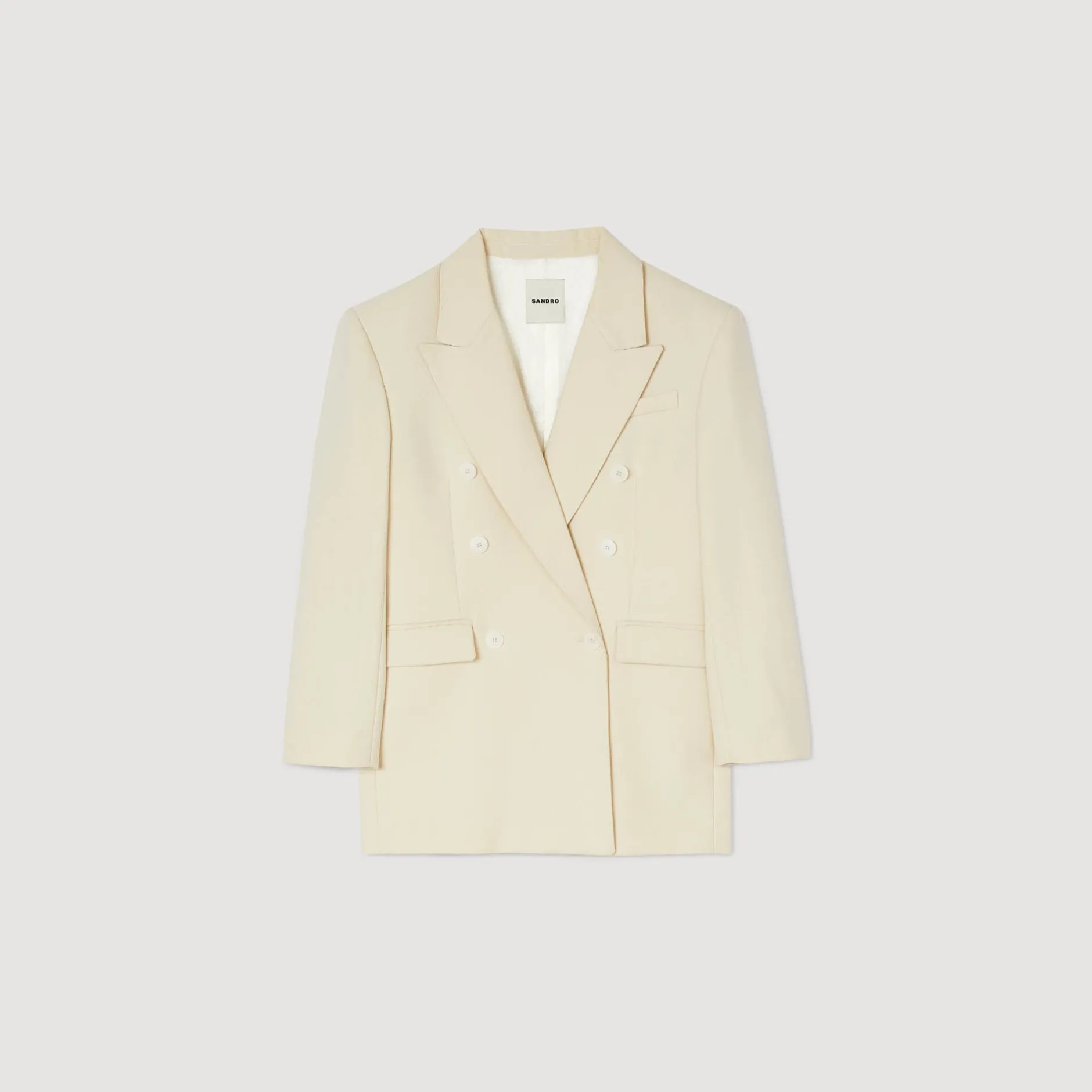 Femme SANDRO Veste De Costume Double Boutonnage