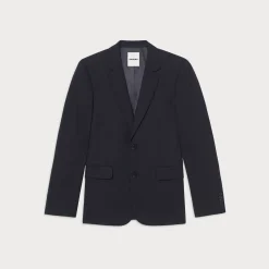Homme SANDRO Veste De Costume En Laine