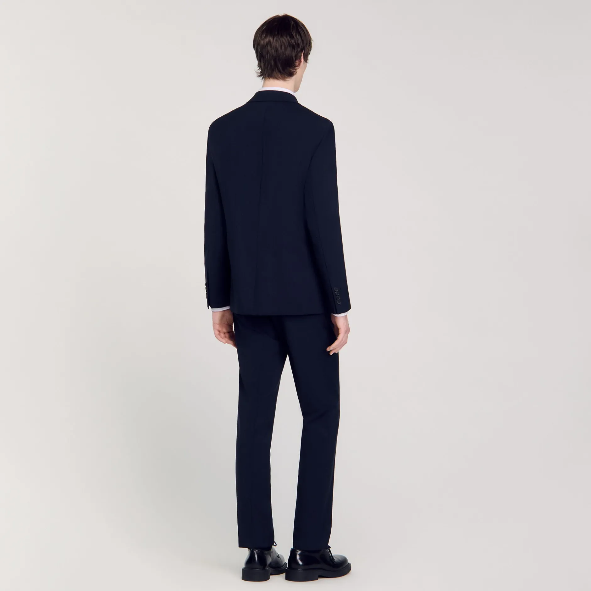 Homme SANDRO Veste De Costume En Laine