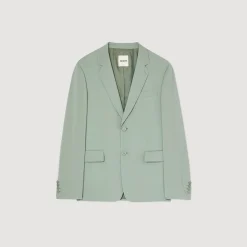 Homme SANDRO Veste De Costume En Laine